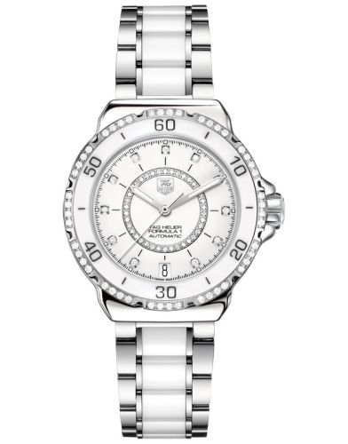 TAG Heuer Formula 1 Calibre 5 37 Stainless Steel / Diamond / White - Diamond / Bracelet